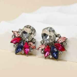 2/$15 Rhinestone Decor Stud Earrings
